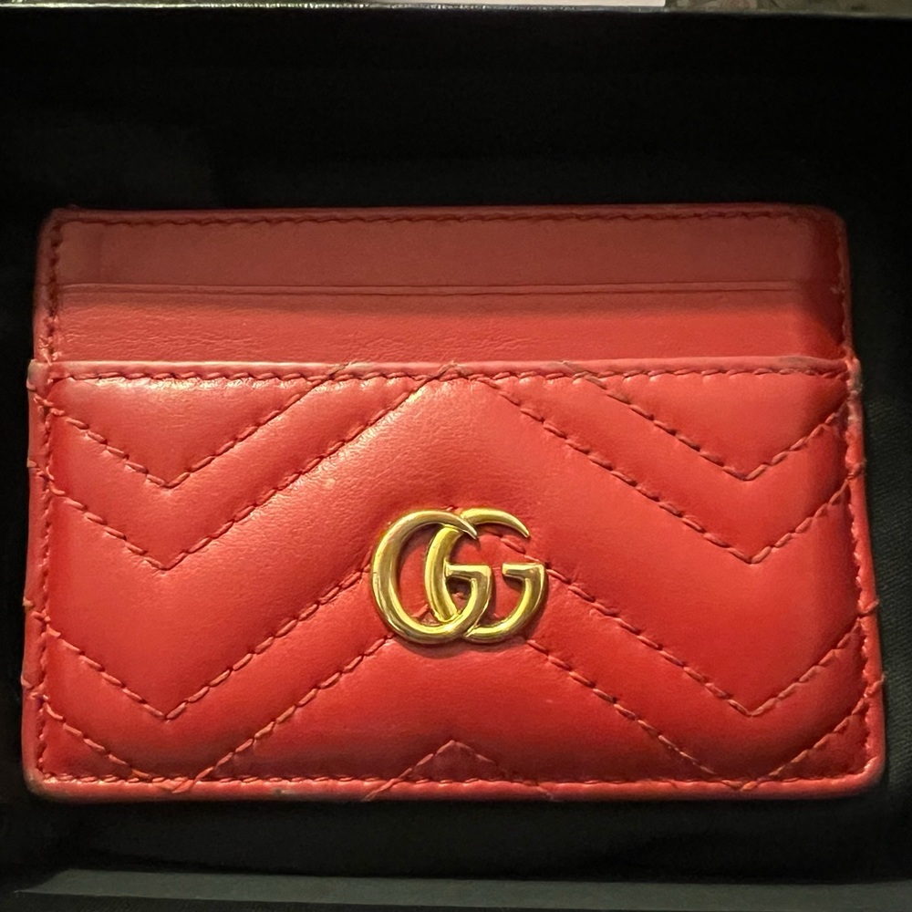 Gucci Marmot card holder - used